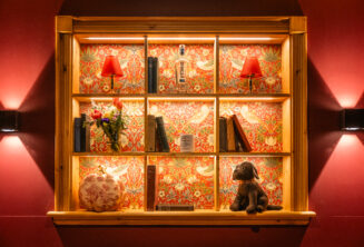 Bar feature shelf Filler 1 - Sligo Southern Hotel