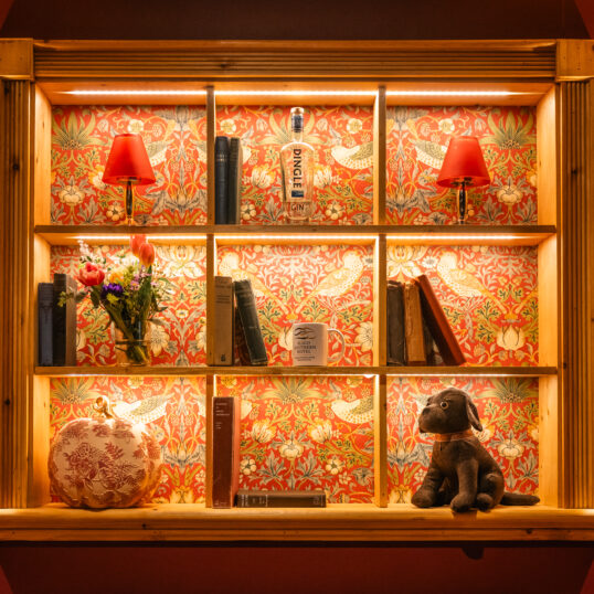 Bar feature shelf Filler 1 - Sligo Southern Hotel