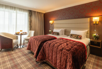 Classic Twin Room Breakfast in room 2 - Sligo Southern Hotel