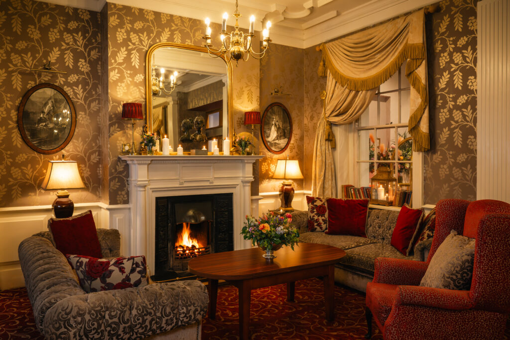 Lobby side profile flowers on table 2 - Sligo Southern Hotel