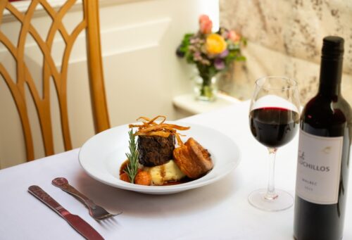 Resturant Beef Main Course resized - Sligo Southern Hotel