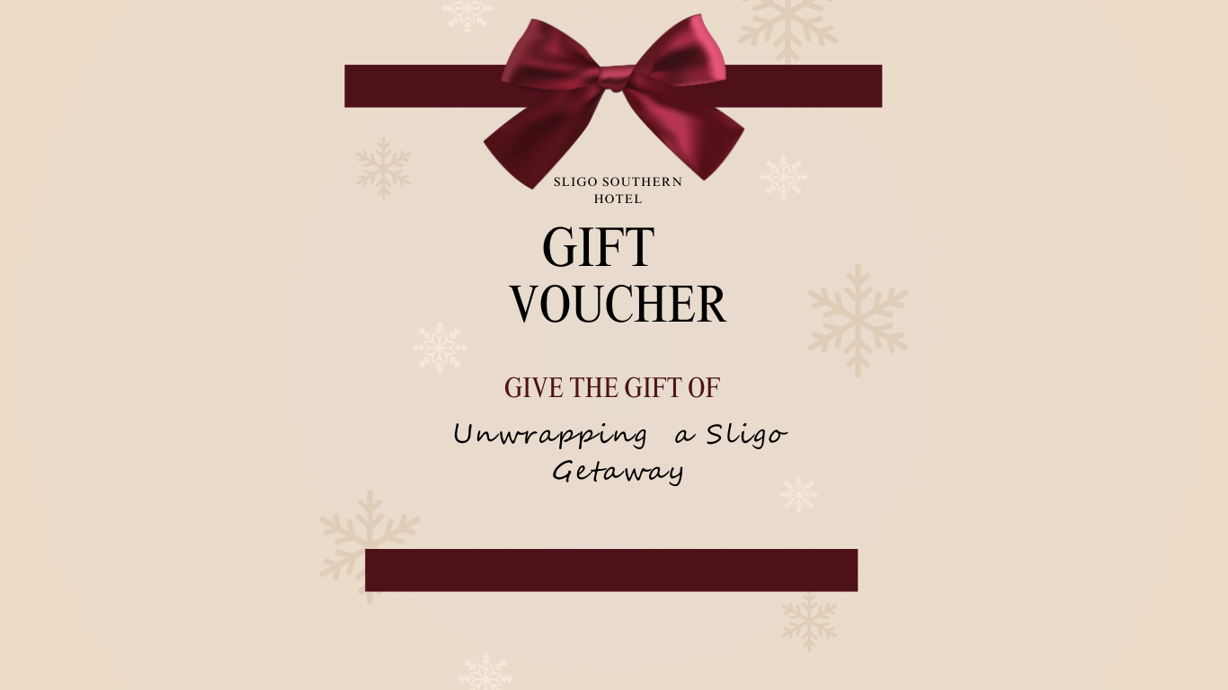 Beige Vintage Christmas Special Menu Website - Sligo Southern Hotel